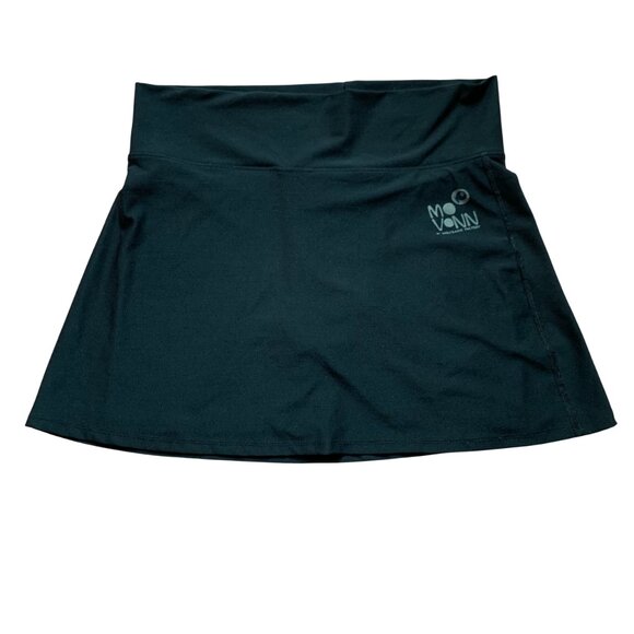 MESSAGE FACTORY - Women's High Rise Skort (skirt with inner short) black medium - Picture 1 of 6